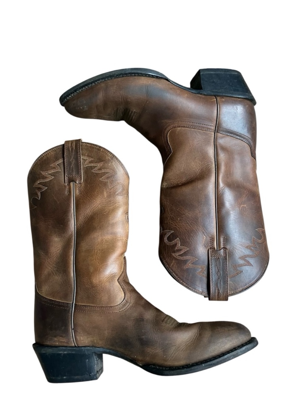Ariat Heritage Sedona Brown Leather Cowboy Western Boots 34625 Men’s Size 10
